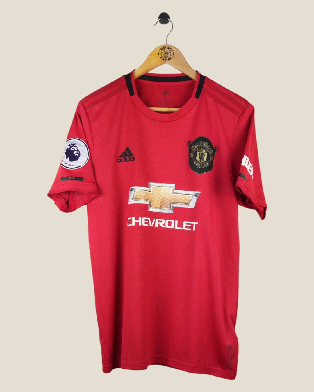 MANCHESTER UNITED 2019/20 MARTIAL HOME SHIRT (M) ADIDAS