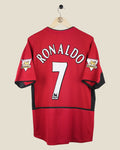 MANCHESTER UNITED 2003/04 RONALDO HOME SHIRT (XL) NIKE
