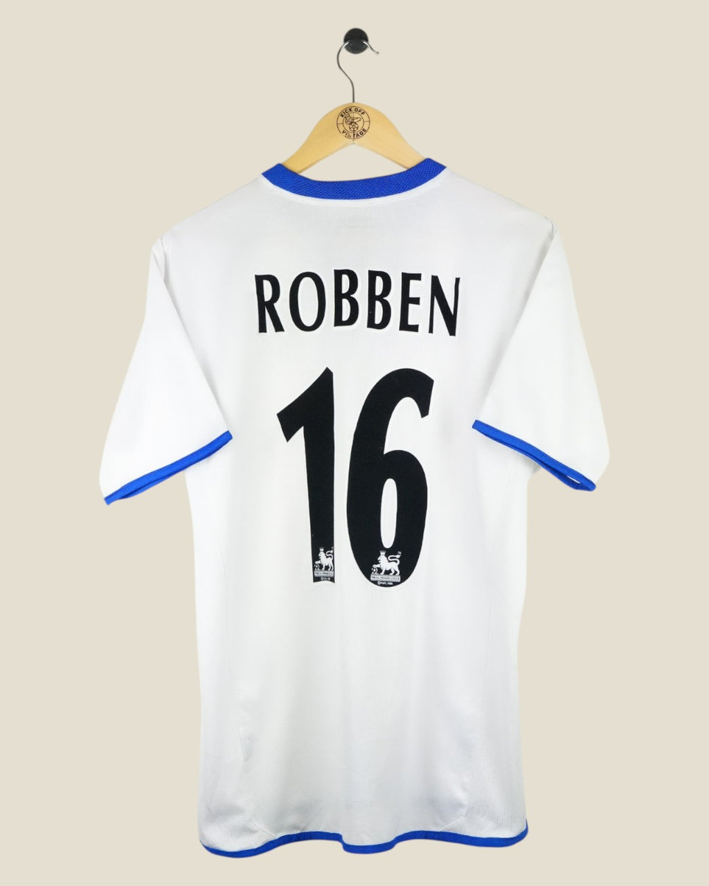 CHELSEA 2003/04 ROBBEN AWAY SHIRT (M) UMBRO