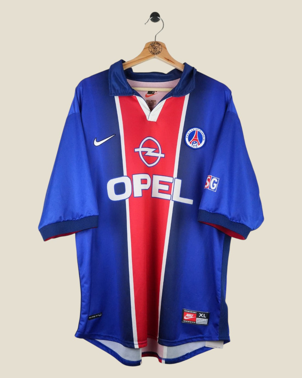 PARIS SAINT-GERMAIN 1998/99 HOME SHIRT (XL) NIKE