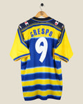 PARMA 1999/00 CRESPO HOME SHIRT (XL) CHAMPION
