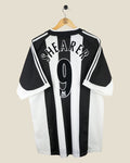 NEWCASTLE UNITED 2001/03 SHEARER HOME SHIRT (XL) ADIDAS