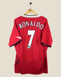 MANCHESTER UNITED 2004/06 RONALDO HOME SHIRT (XXL) NIKE