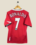 MANCHESTER UNITED 2004/06 RONALDO HOME SHIRT (L) NIKE