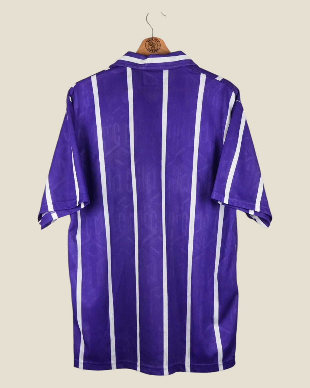 MANCHESTER CITY 1993/94 AWAY SHIRT (L) UMBRO