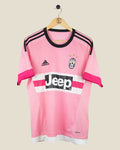 JUVENTUS 2015/16 AWAY SHIRT (M) ADIDAS