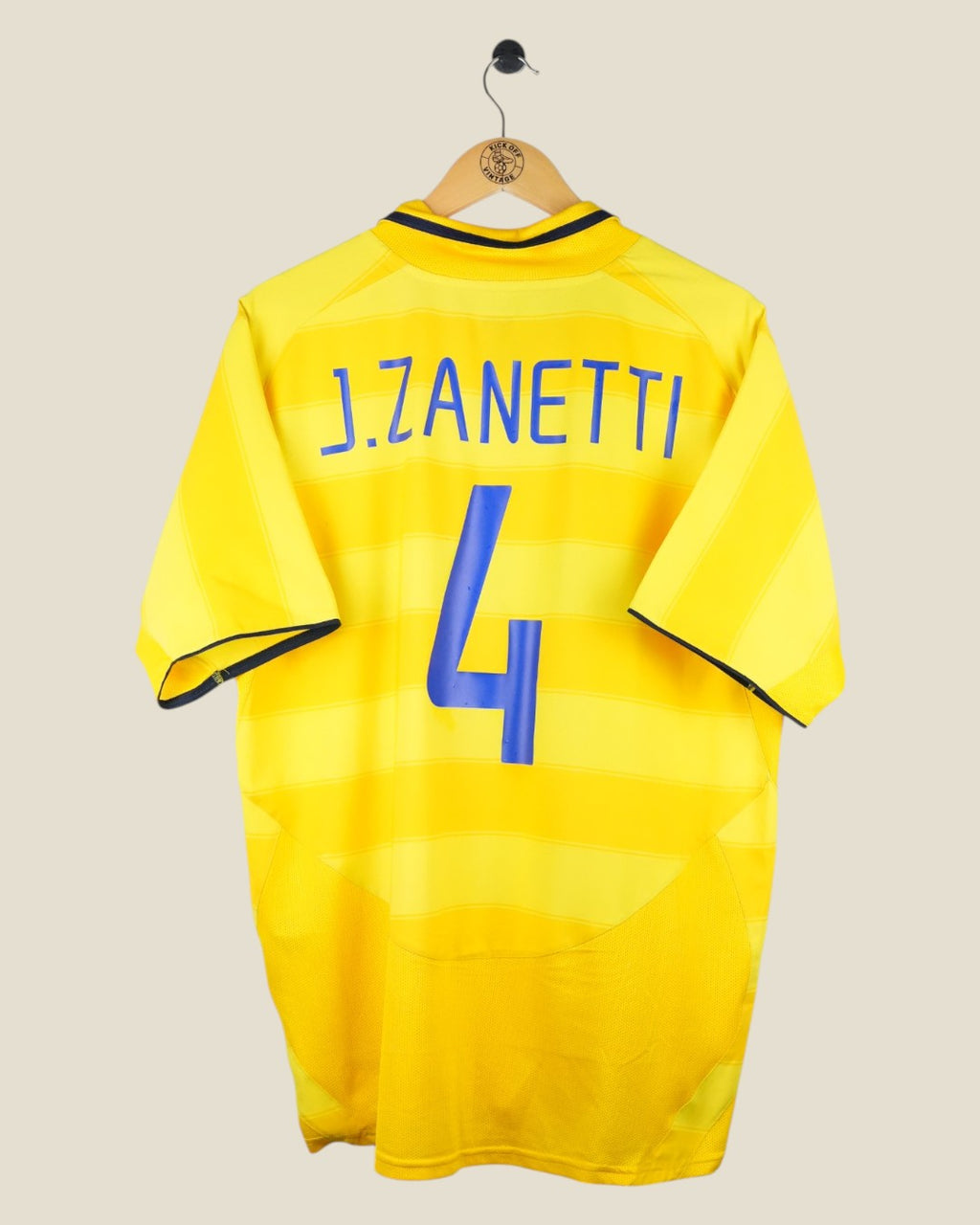 INTER MILAN 2003/04 ZANETTI AWAY SHIRT (XL) NIKE