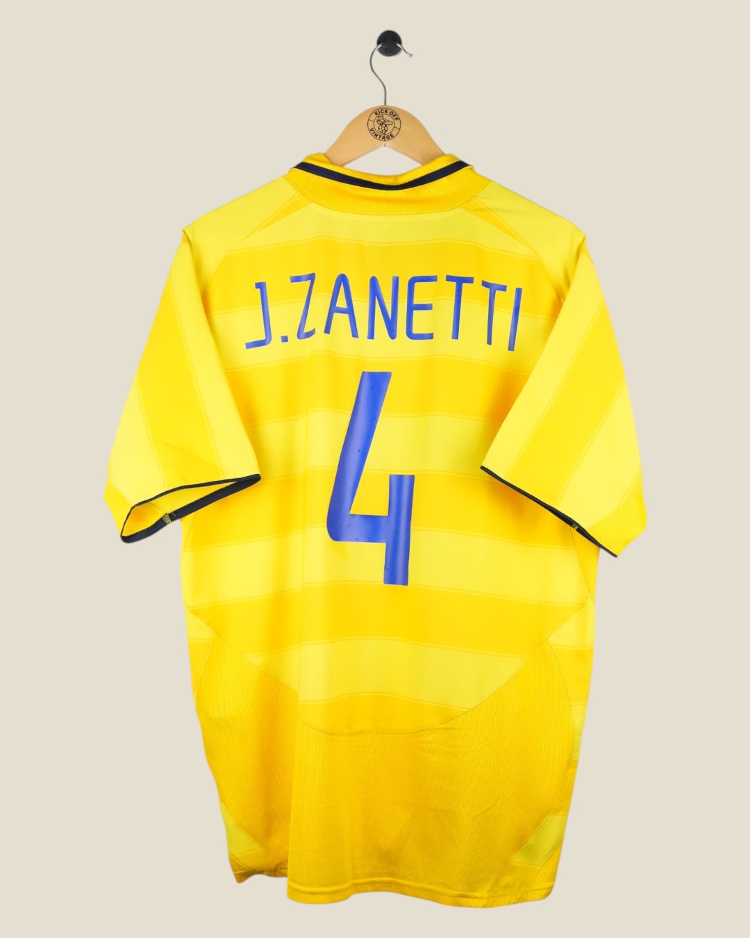 INTER MILAN 2003/04 ZANETTI AWAY SHIRT (XL) NIKE