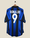 INTER MILAN 2001/02 RONALDO HOME SHIRT (XL) NIKE