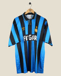 INTER MILAN 1991/92 HOME SHIRT (XL) UMBRO