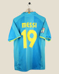 BARCELONA 2007/08 MESSI AWAY SHIRT (M) NIKE