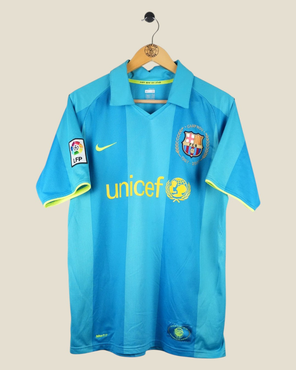BARCELONA 2007/08 HENRY AWAY SHIRT (M) NIKE