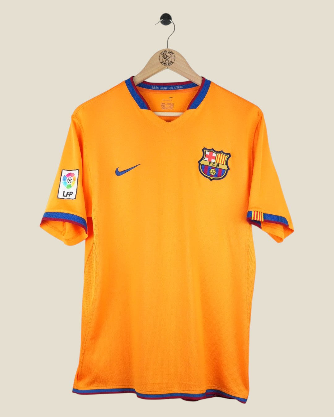 BARCELONA 2006/07 RONALDINHO AWAY SHIRT (M) NIKE