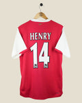 ARSENAL 2006/08 HENRY HOME SHIRT (M) NIKE