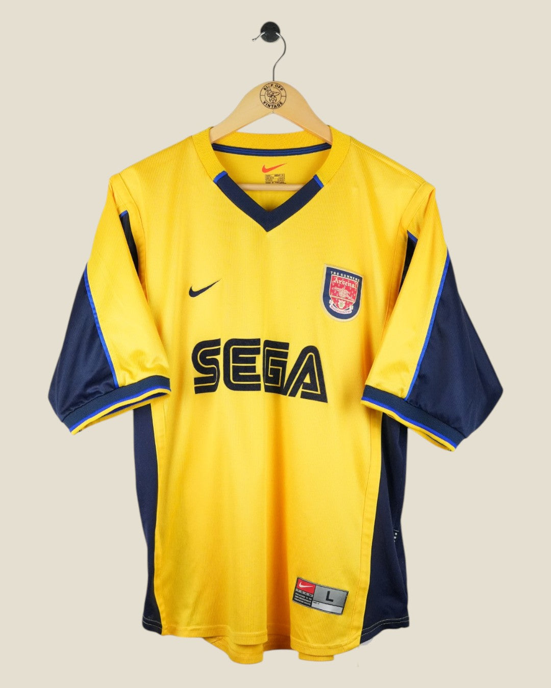 ARSENAL 1999/01 HENRY AWAY SHIRT (L) NIKE