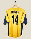 ARSENAL 1999/01 HENRY AWAY SHIRT (L) NIKE