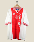 AJAX 1995/96 HOME SHIRT (XL) UMBRO