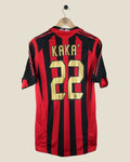 AC MILAN 2005/06 KAKA HOME SHIRT (M) ADIDAS
