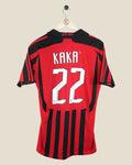 AC MILAN 2007/08 KAKA HOME SHIRT (S) ADIDAS