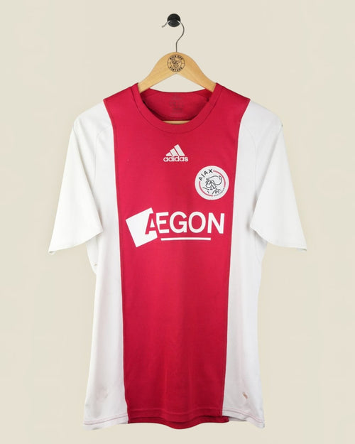 AJAX 2008/09 HUNTELAAR HOME SHIRT (S/M) ADIDAS