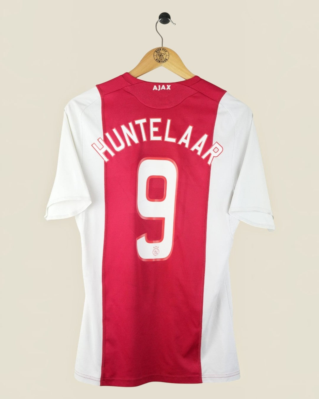 AJAX 2008/09 HUNTELAAR HOME SHIRT (S/M) ADIDAS