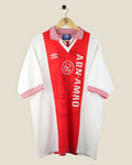 AJAX 1995/96 HOME SHIRT (XL) UMBRO