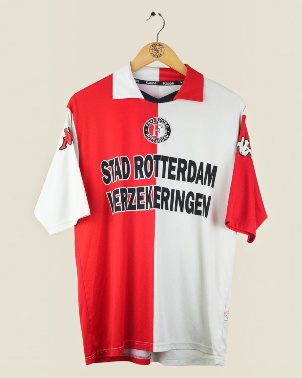 FEYENOORD 2001/02 ONO HOME SHIRT (M) KAPPA