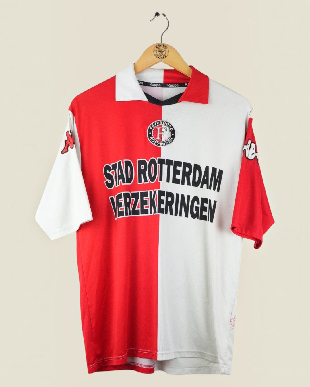 FEYENOORD 2001/02 ONO HOME SHIRT (M) KAPPA