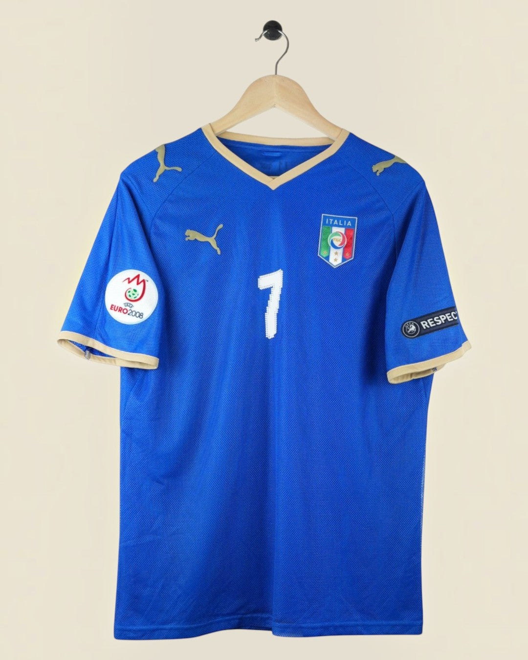 ITALY 2008 DEL PIERO HOME SHIRT EURO (L) PUMA