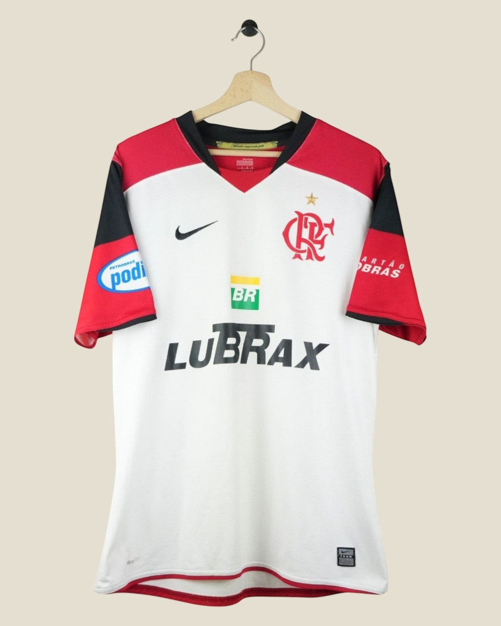 FLAMENGO 2008 AWAY SHIRT (L) NIKE