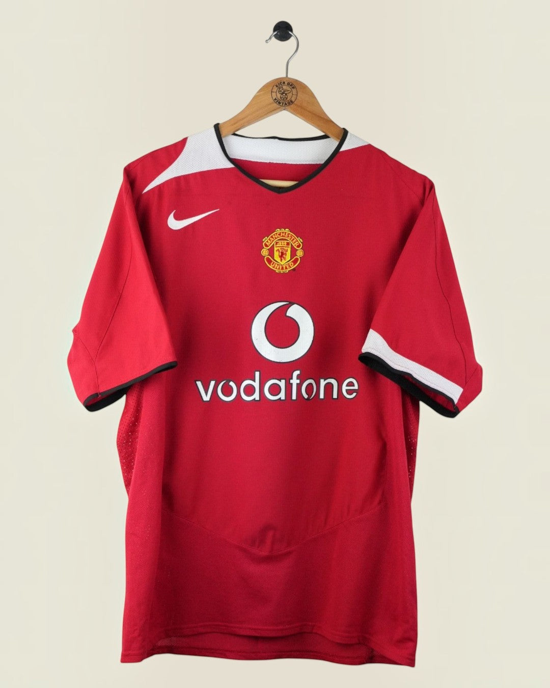 MANCHESTER UNITED 2004/05 RONALDO HOME SHIRT (L) NIKE