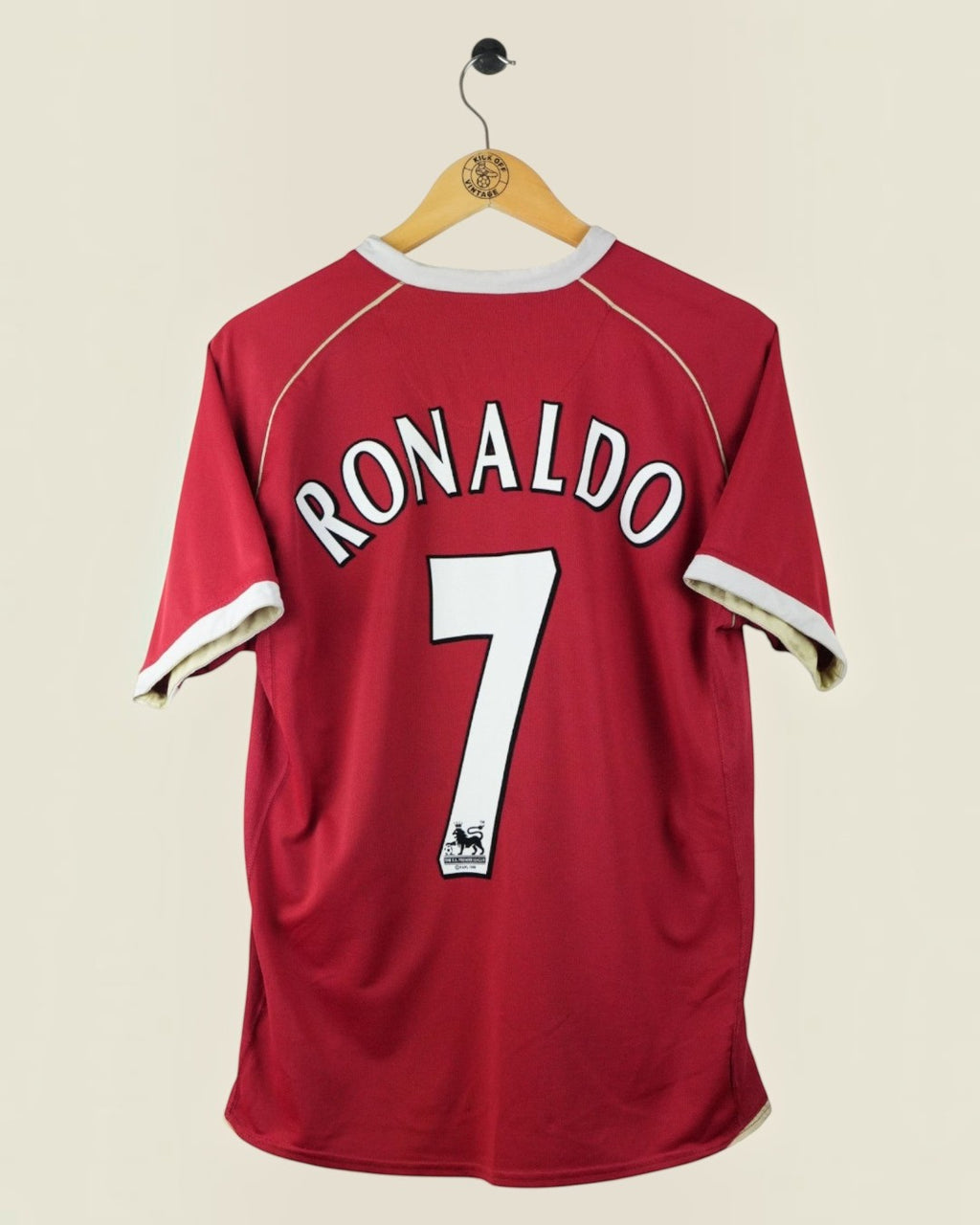 MANCHESTER UNITED 2006/07 RONALDO HOME SHIRT (M) NIKE