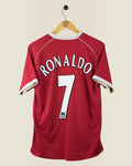 MANCHESTER UNITED 2006/07 RONALDO HOME SHIRT (M) NIKE