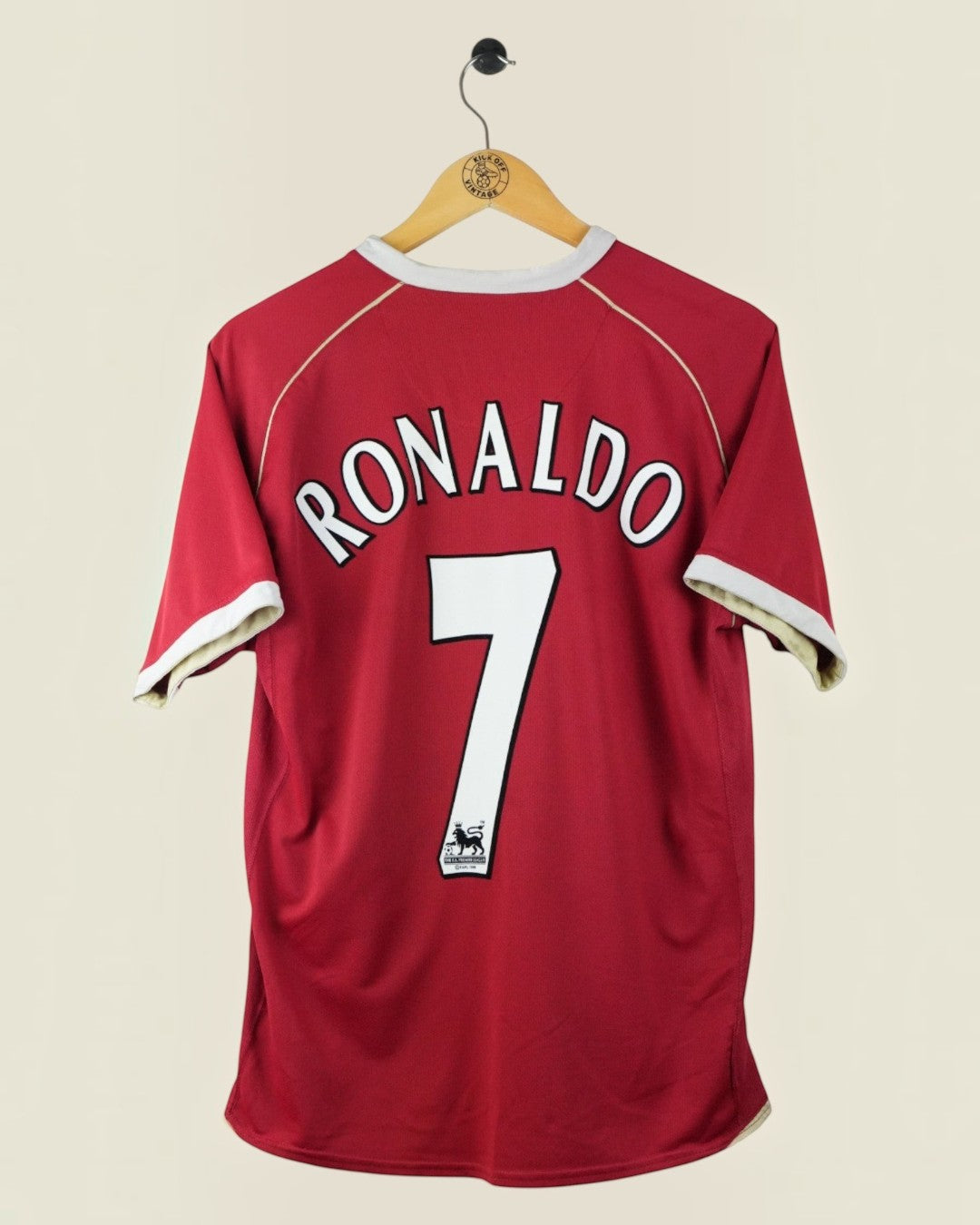 MANCHESTER UNITED 2006/07 RONALDO HOME SHIRT (M) NIKE