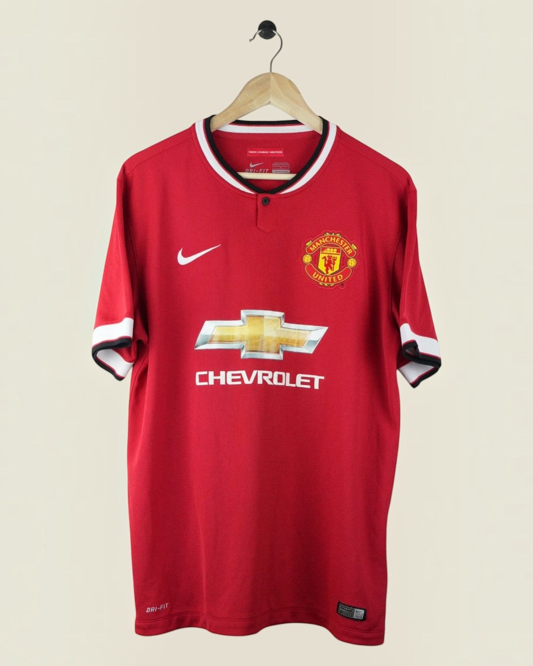 MANCHESTER UNITED 2014/15 FALCAO HOME SHIRT (L) NIKE