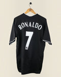 MANCHESTER UNITED 2003/05 RONALDO AWAY SHIRT (L) NIKE