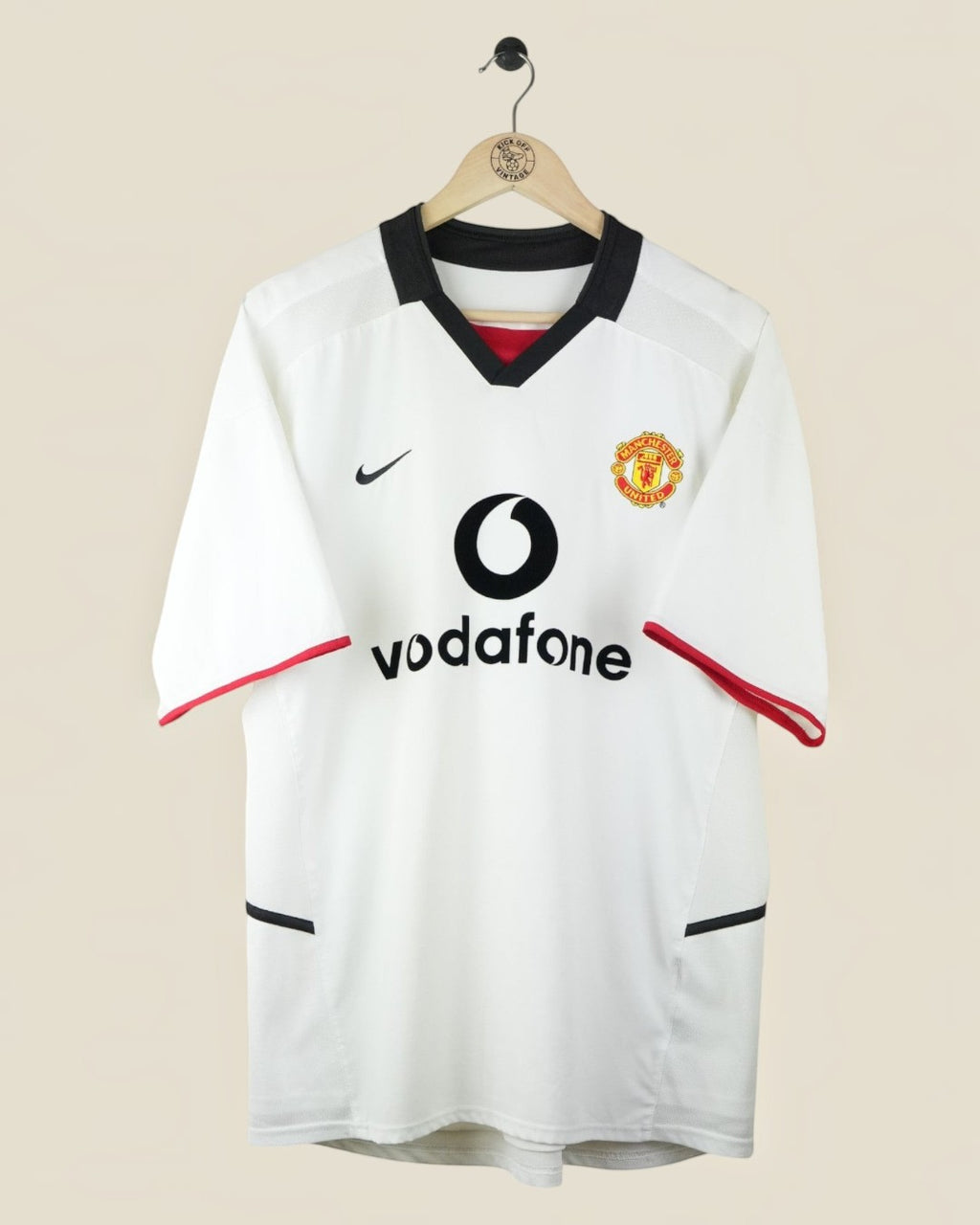 MANCHESTER UNITED 2002/03 BECKHAM AWAY SHIRT (L) NIKE