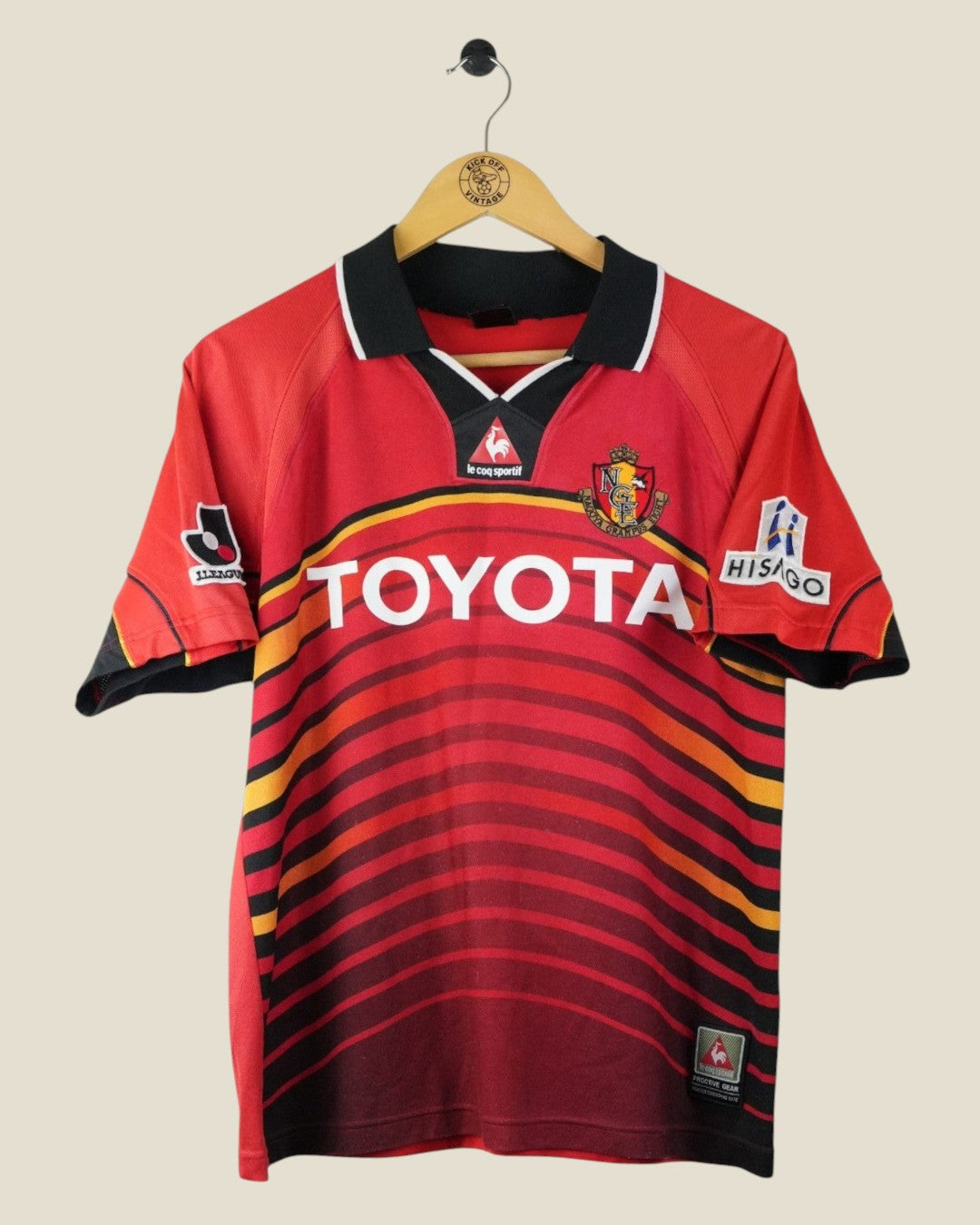 NAGOYA CRAMPUS 2001/02 HOME SHIRT (M/L) LE COQ SPORTIF