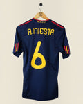 SPAIN 2010 INIESTA AWAY SHIRT (S) ADIDAS