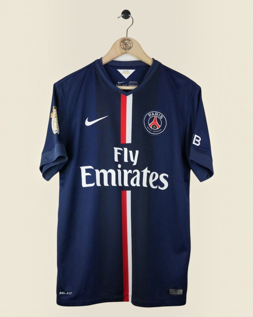 PARIS SAINT-GERMAIN 2014/15 IBRAHIMOVIC HOME SHIRT (M) NIKE