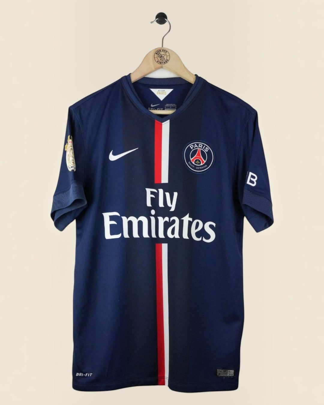 PARIS SAINT-GERMAIN 2014/15 IBRAHIMOVIC HOME SHIRT (M) NIKE