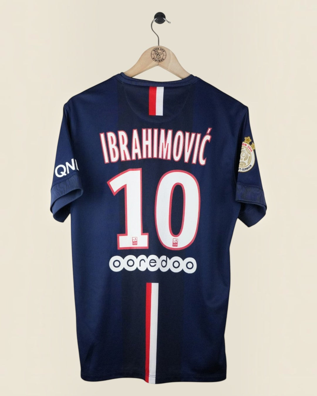 PARIS SAINT-GERMAIN 2014/15 IBRAHIMOVIC HOME SHIRT (M) NIKE