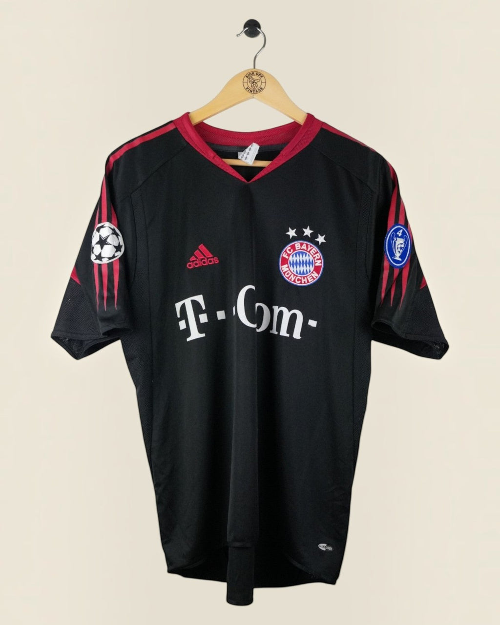BAYERN MUNICH 2004/05 BALLACK THIRD SHIRT UCL (M) ADIDAS