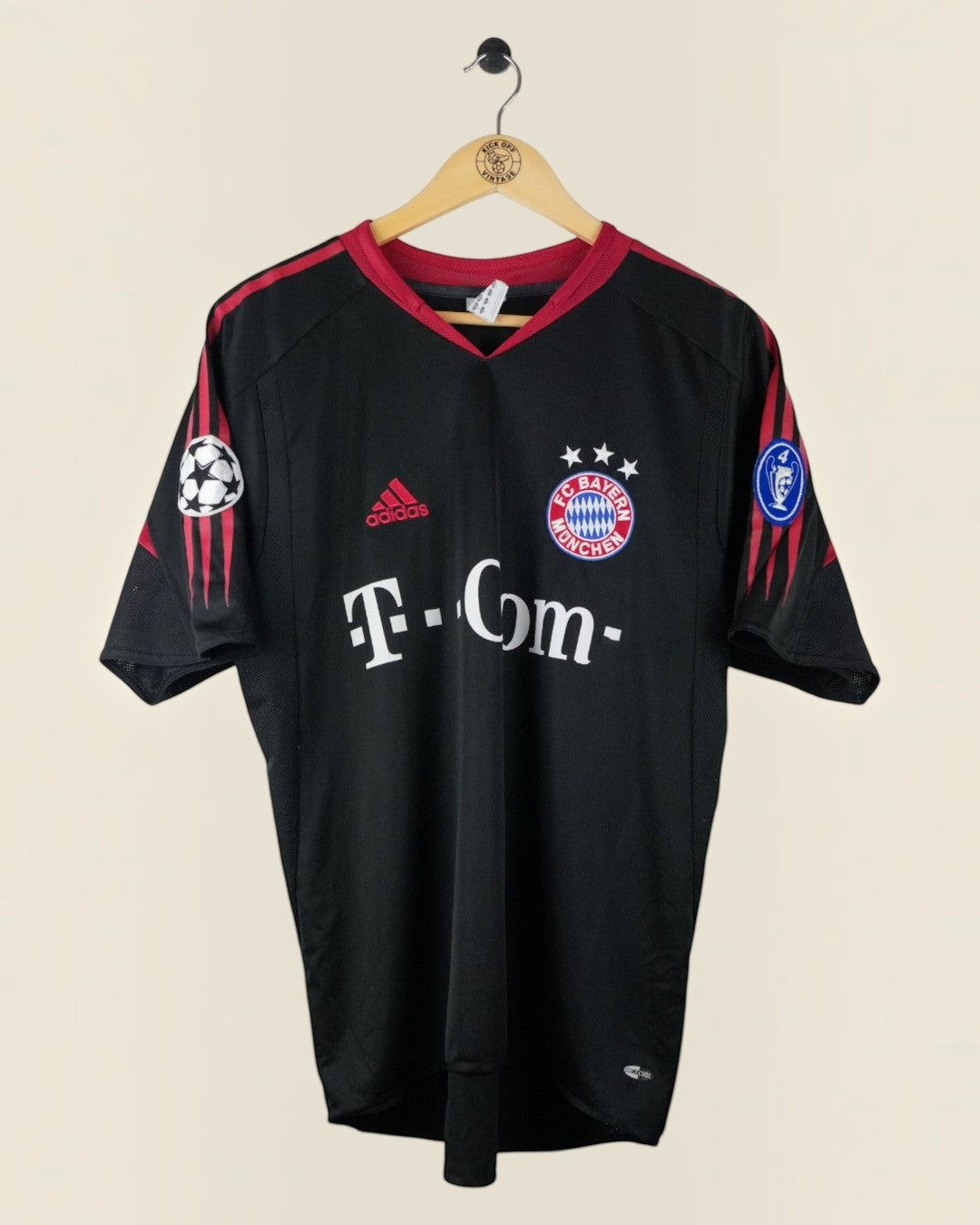 BAYERN MUNICH 2004/05 BALLACK THIRD SHIRT UCL (M) ADIDAS