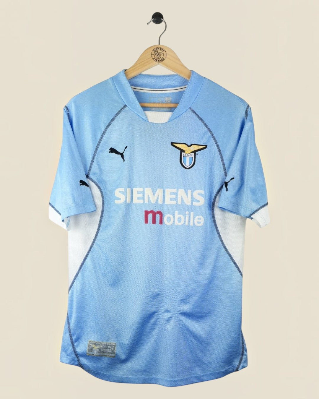 LAZIO 2001/02 NESTA HOME SHIRT (S) PUMA
