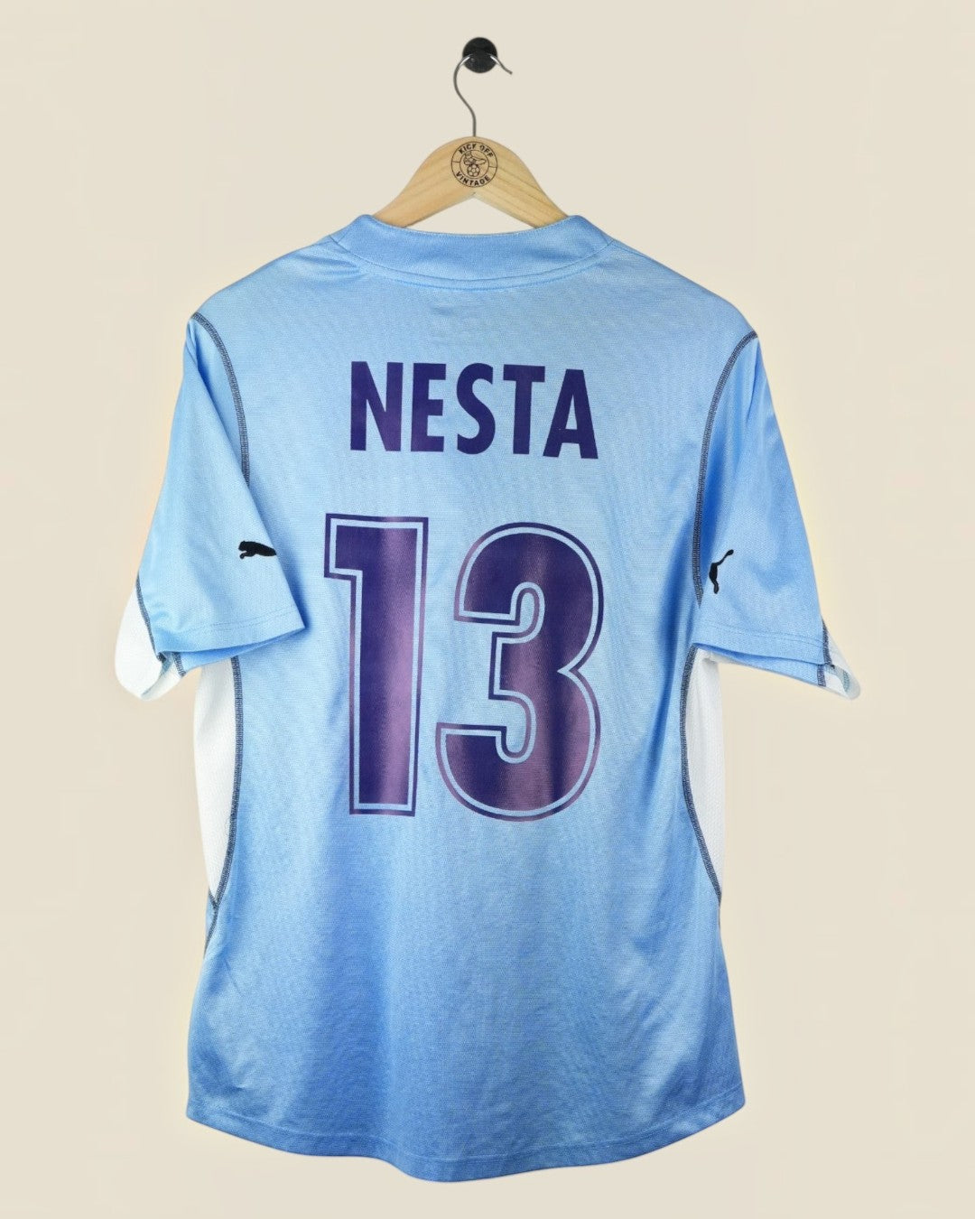 LAZIO 2001/02 NESTA HOME SHIRT (S) PUMA