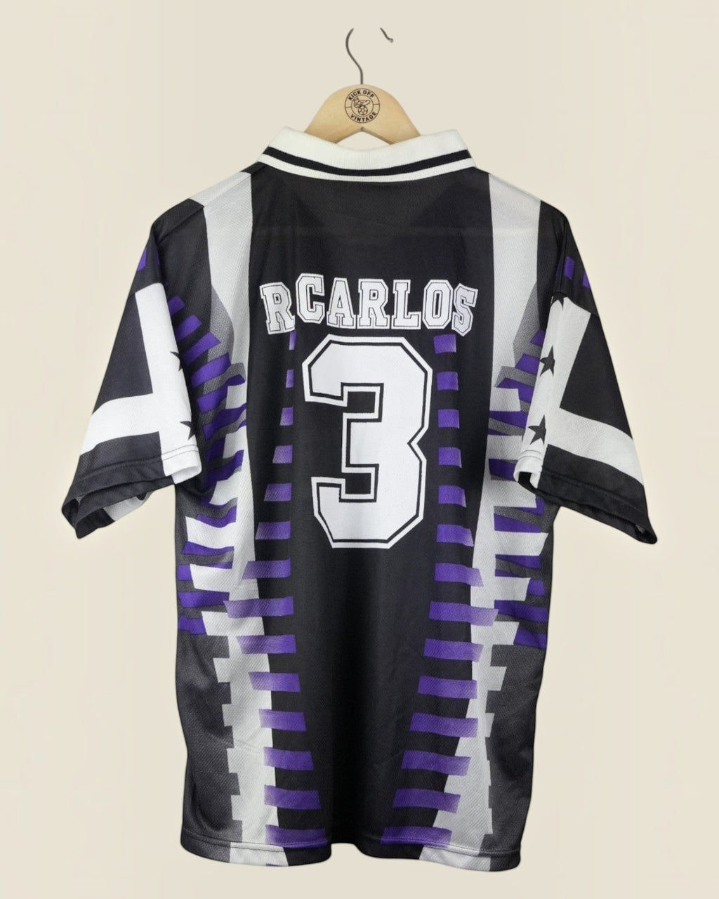 REAL MADRID 1997/98 CARLOS THIRD SHIRT (M) TAQUY