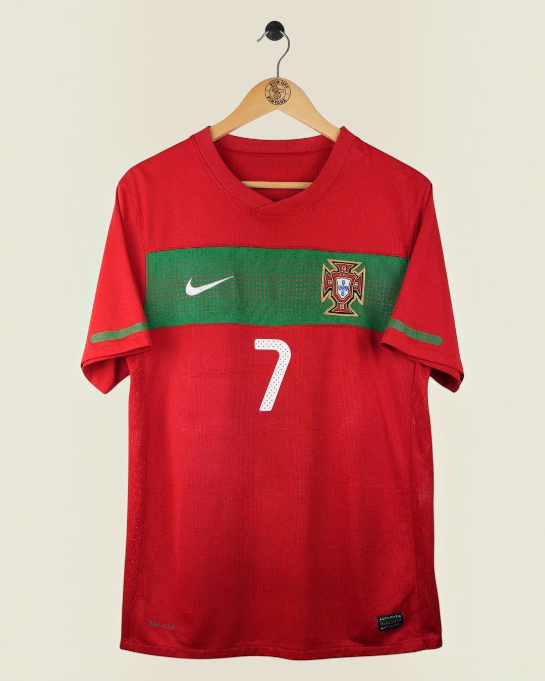 PORTUGAL 2010 RONALDO HOME SHIRT (L) NIKE