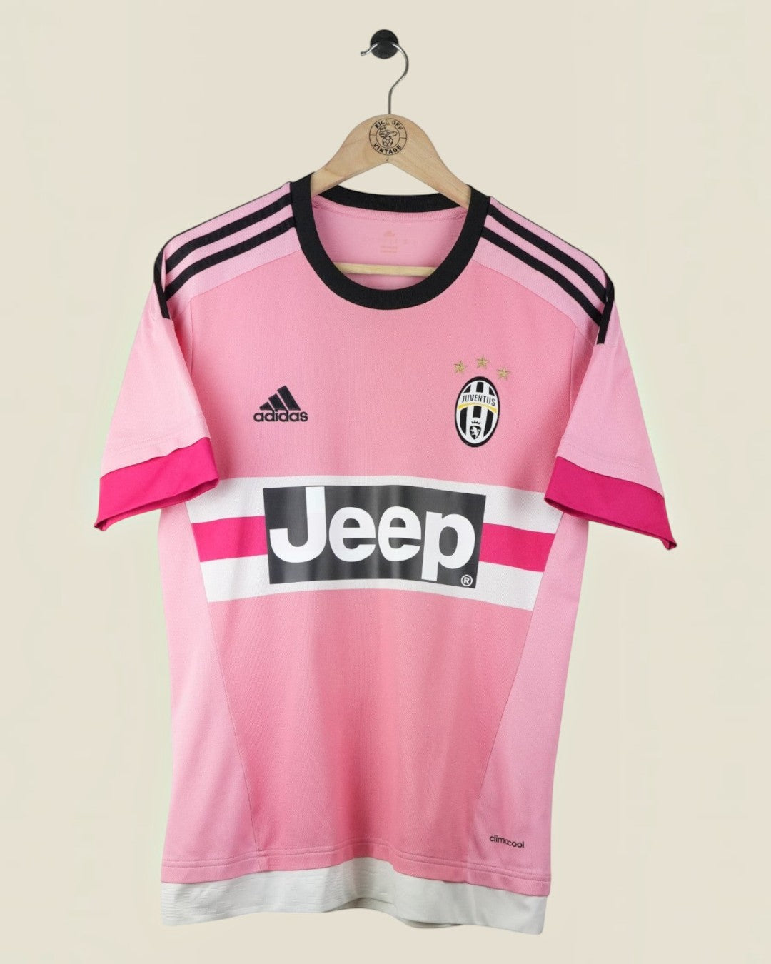 JUVENTUS 2015/16 POGBA AWAY SHIRT (M) ADIDAS