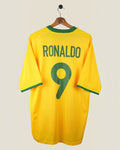 BRAZIL 2000 RONALDO HOME SHIRT (M) NIKE